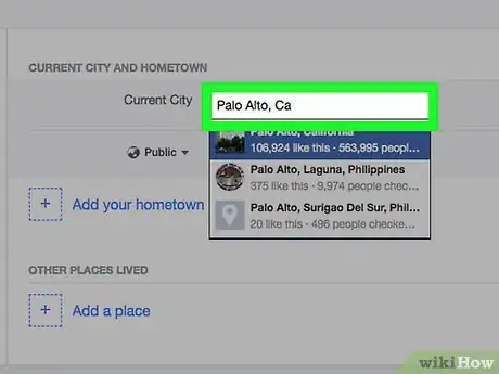 Image intitulée Change Your Location on Facebook Step 30