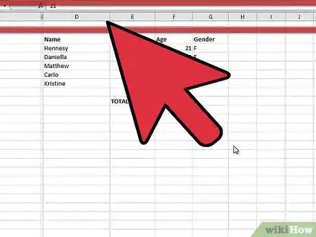 Image intitulée Divide in Excel Step 8