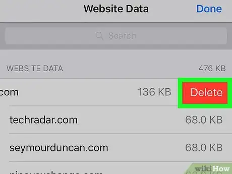Image intitulée Remove Website Data from Safari in iOS Step 10