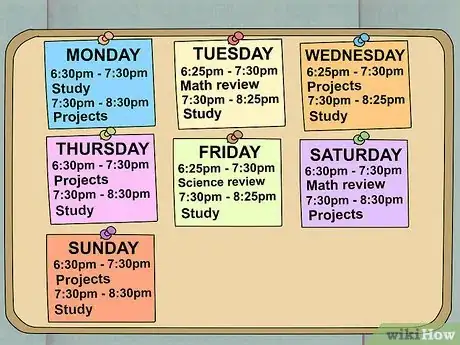 Image intitulée Plan a Homework Schedule Step 13