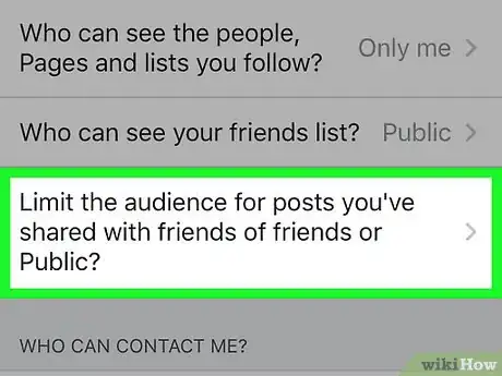 Image intitulée Make Facebook Private Step 12