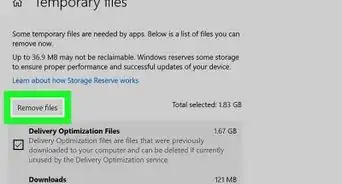 supprimer les fichiers inutiles sous Windows 10