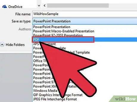Image intitulée Convert Powerpoint to PDF Step 4