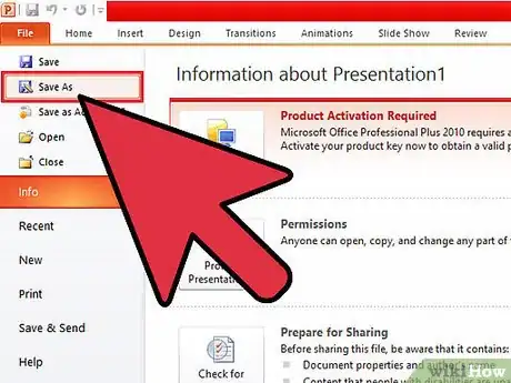 Image intitulée Convert Powerpoint to PDF Step 2
