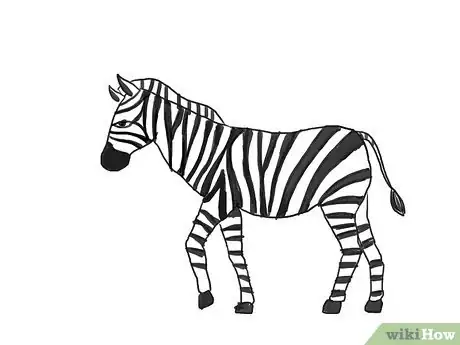 Image intitulée Draw a Zebra Step 24
