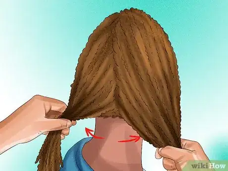 Image intitulée Dreadlock Straight Hair Step 1