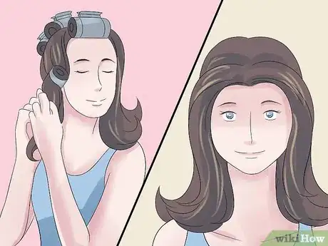 Image intitulée Style Hair With Hot Rollers Step 14