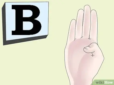 Image intitulée Fingerspell the Alphabet in American Sign Language Step 2