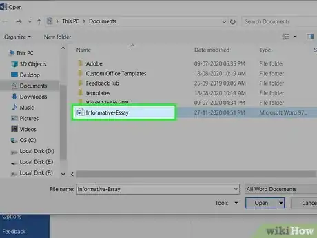 Image intitulée Recover Word Documents Step 13
