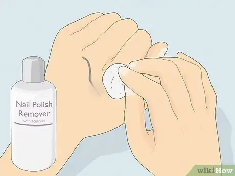 Image intitulée Remove Sharpie Ink from Skin Step 1