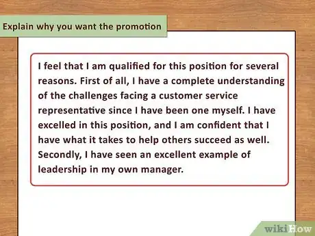 Image intitulée Write an Application for Promotion Step 9