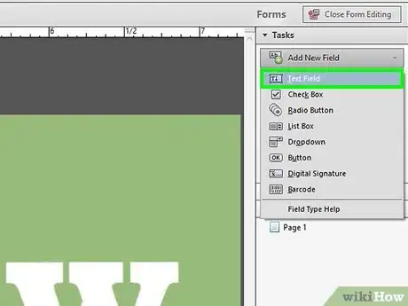 Image intitulée Create a Fillable PDF Step 9