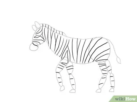 Image intitulée Draw a Zebra Step 21