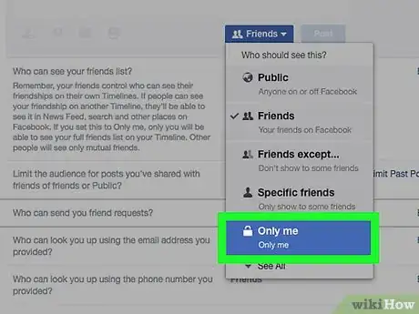 Image intitulée Make Facebook Private Step 27