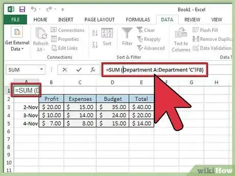Image intitulée Consolidate in Excel Step 8