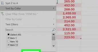 créer un tableau avec Excel