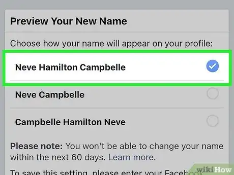Image intitulée Change Your Name on Facebook Step 9