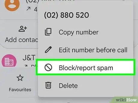 Image intitulée Block Unknown Numbers on Android Step 4