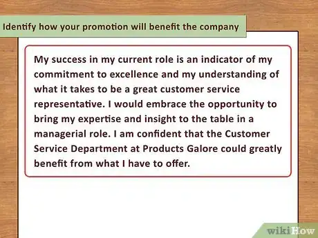 Image intitulée Write an Application for Promotion Step 12