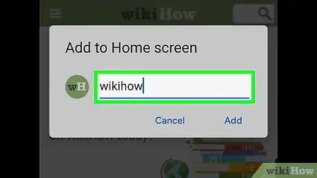Image intitulée Set a Bookmark Shortcut in Your Home Screen on Android Step 5