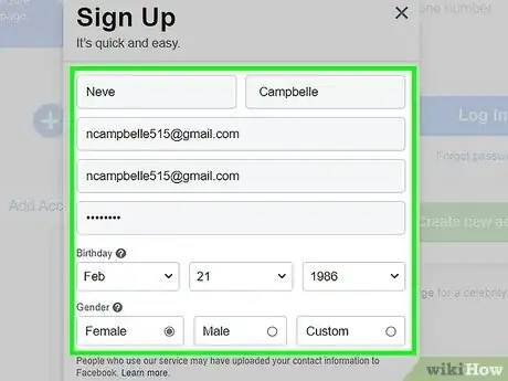 Image intitulée Set up a Facebook Account Step 24