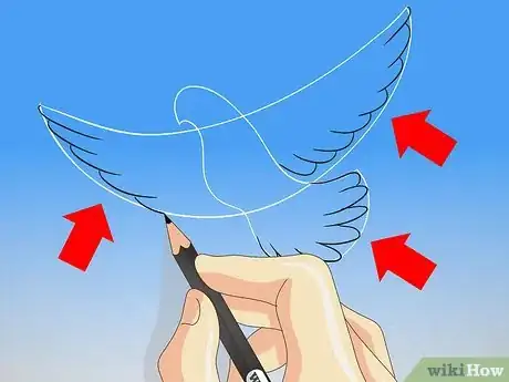 Image intitulée Draw a Dove Step 11