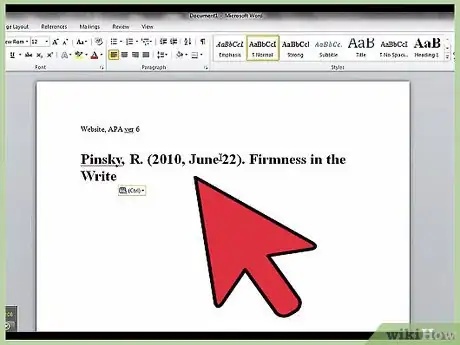 Image intitulée Add a Website to a Bibliography Step 6