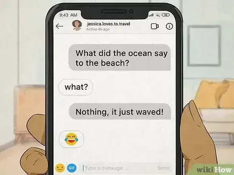 Image intitulée Dm a Girl on Instagram Examples Step 5