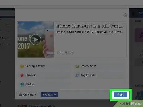 Image intitulée Post Links on Facebook Step 22