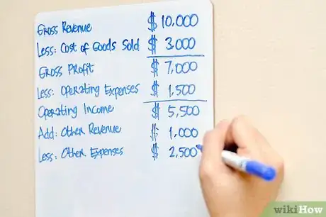 Image intitulée Write an Income Statement Step 7