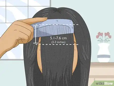 Image intitulée Cut Bangs Step 11