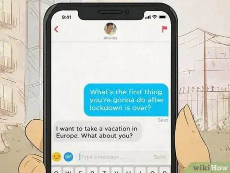 Image intitulée Talk to a Girl on Tinder Without a Bio Step 4