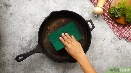 Image intitulée Remove Rust from a Cast Iron Skillet Step 1