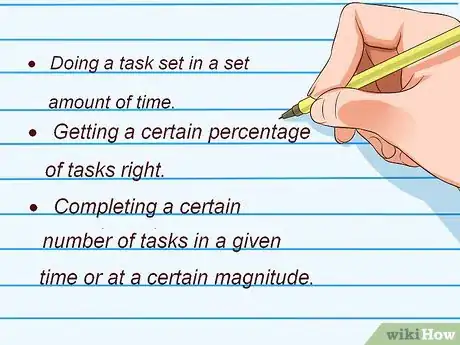 Image intitulée Write Training Objectives Step 4