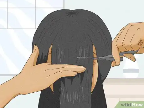 Image intitulée Cut Bangs Step 15