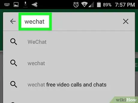 Image intitulée Install WeChat on Android Step 2