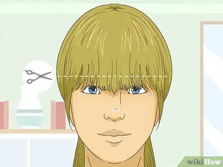 Image intitulée Cut Bangs Step 21