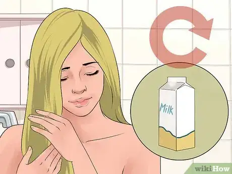 Image intitulée Get Good Looking Hair (Milk Conditioning) Step 13