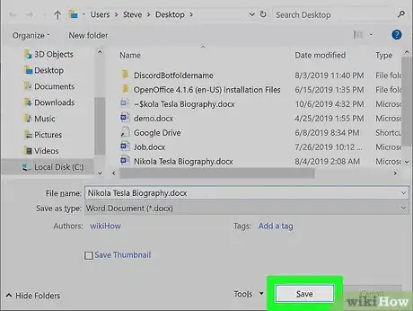 Image intitulée Make a New File in Windows Step 8