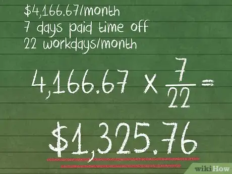 Image intitulée Prorate Salary Step 12