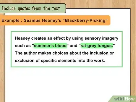 Image intitulée Write a Literary Commentary Step 10