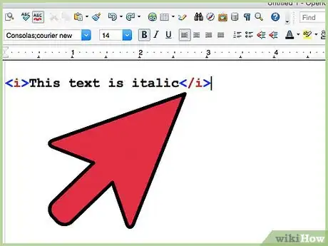 Image intitulée Italicize Step 5