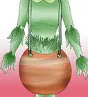 fabriquer un costume de fleur