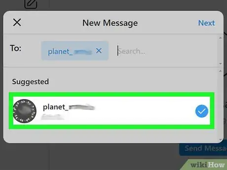 Image intitulée Direct Message on Instagram Step 23