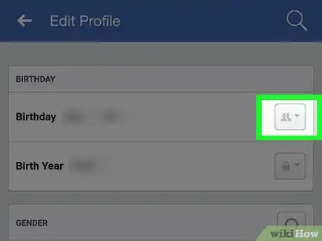 Image intitulée Hide Your Birthday on Facebook Step 16