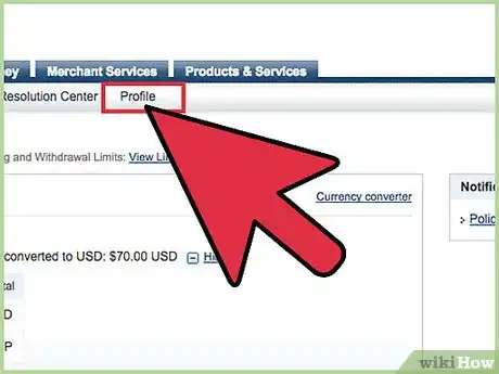 Image intitulée Use PayPal to Transfer Money Step 5