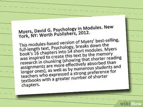 Image intitulée Write an Annotated Bibliography Step 13