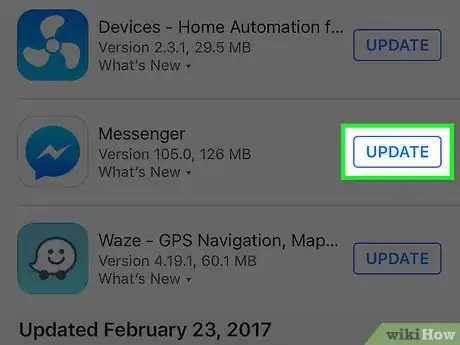 Image intitulée Update Facebook Messenger Step 4