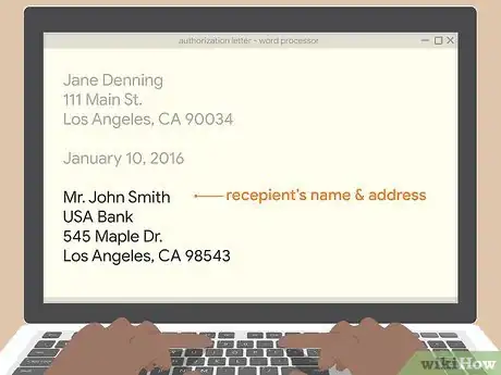 Image intitulée Make an Authorization Letter Step 6