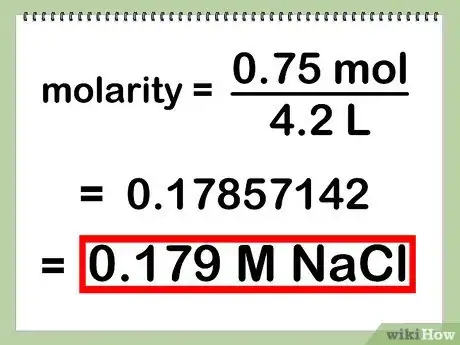 Image intitulée Find Molarity Step 4